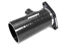 Load image into Gallery viewer, Perrin 2022+ Subaru WRX Black 3in Turbo Inlet Hose w/ Nozzle (Short)-Hoses-Perrin Performance