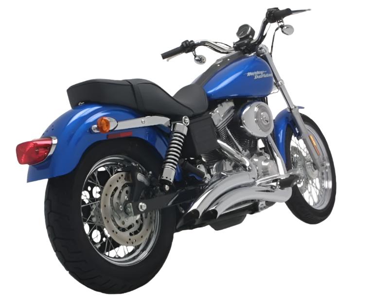 VAH26007-Vance & Hines HD Dyna 91-05 Big Radius Full System Exhaust-Powersports Exhausts-Vance and Hines