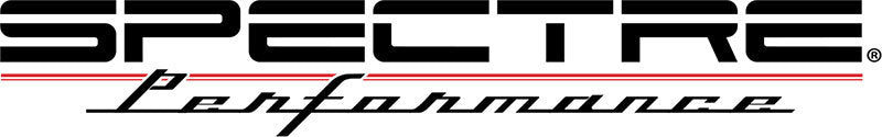SPE9904-Spectre 01-04 GM Truck V8-6.6L DSL Air Intake Kit - Clear Anodized w/Red Filter-Cold Air Intakes-Spectre