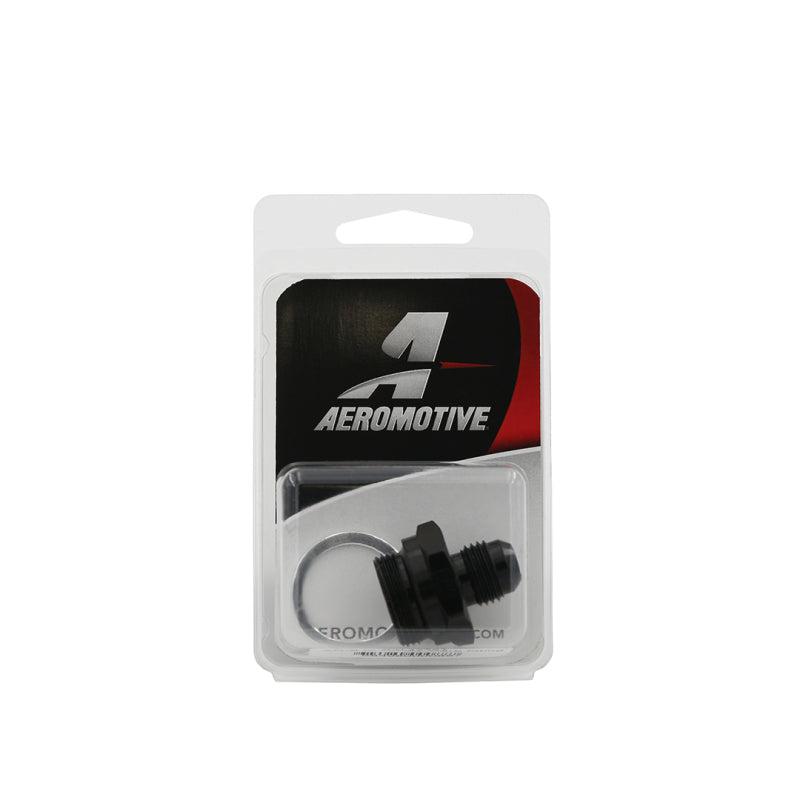Aeromotive AN-06 Holley Carb 7/8in x 20 Thread Dual Feed Bowl Adapter Fitting-Fittings-Aeromotive