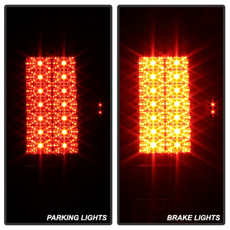 Spyder Ford F150 Styleside 97-03/F250 Version 2 LED Tail Lights Blk ALT-YD-FF15097-LED-G2-BK-Tail Lights-SPYDER