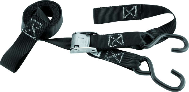 BKM100517-BikeMaster Tiedown 1-1/2 Integrated Softhook - Black-Cargo Tie-Downs-Bike Master