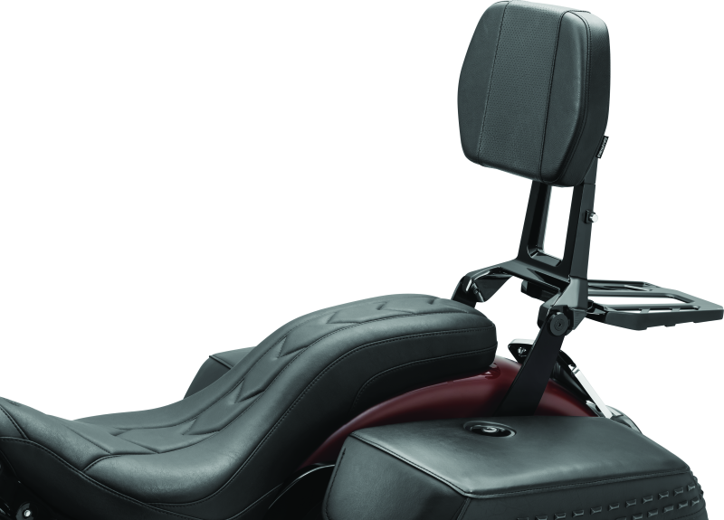 KUR5747-Kuryakyn Neo Driver & Passenger Backrest Black-Seats-Kuryakyn