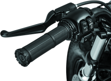 Load image into Gallery viewer, KUR3582-Kuryakyn Riot Grips Dual Cable Satin Black-Grips-Kuryakyn