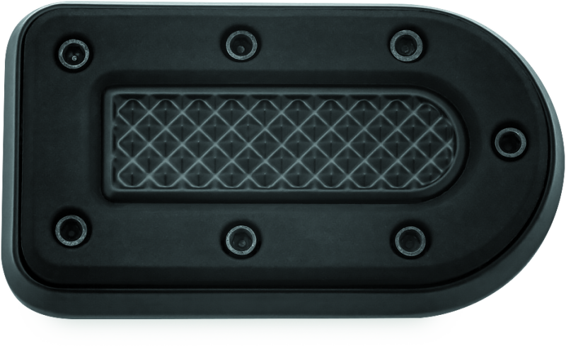 KUR7038-Kuryakyn Heavy Industry Brake Pedal Satin Black-Pedals-Kuryakyn