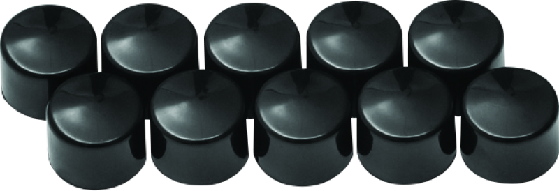 KUR2457-Kuryakyn Kool Kaps Gloss Black 1/4inch Allen Head-Hardware Kits - Other-Kuryakyn