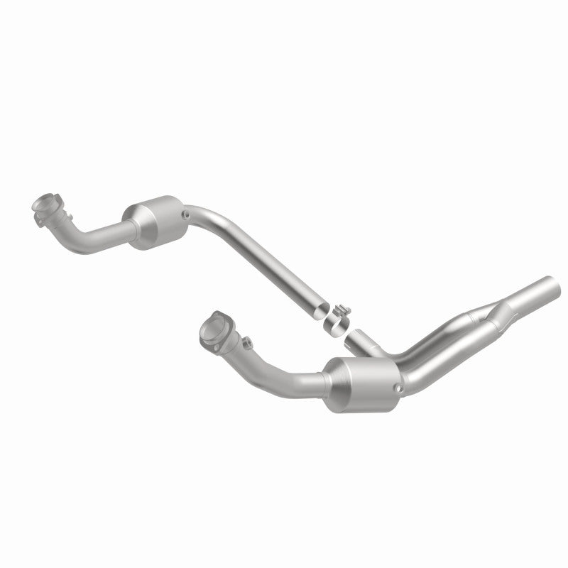 MAG5551458-MagnaFlow 10-11 Jeep Wrangler 3.8L Direct Fit CARB Compliant Catalytic Converter-Catalytic Converter Direct Fit-Magnaflow
