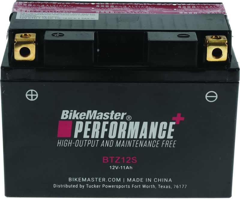 BKM781382-BikeMaster BTZ12S Battery-Batteries-Bike Master