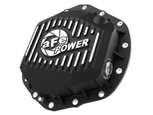 Load image into Gallery viewer, aFe aFe Street Series Rear Differential Cover Black w/ Machined Fins 19-20 Ram 2500/3500