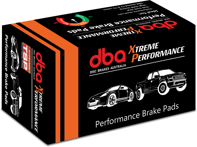 DBA 91-96 Toyota Land Cruiser XP650 Front Brake Pads-Brake Pads - Performance-DBA