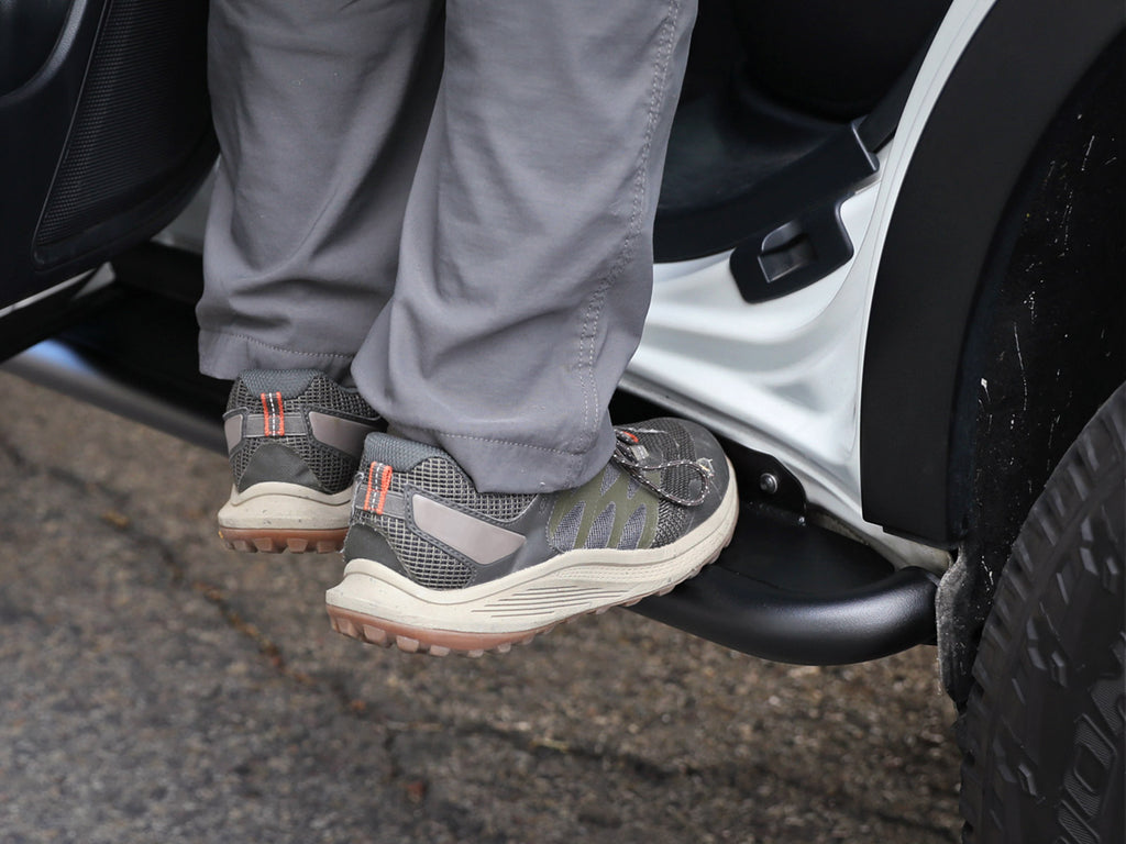 aFe aFe POWER 10-14 Subaru Outback H4 2.5L / H6 3.6L Terra Guard Trail Slider Step - Black