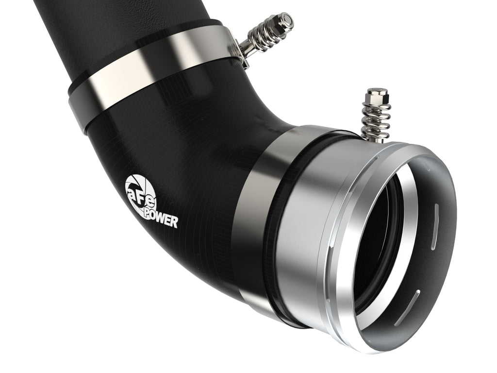 aFe aFe BladeRunner 21-22 Ford F-150 Ecoboost V6-3.5L(tt) Aluminum Hot and Cold Charge Pipe Kit Black