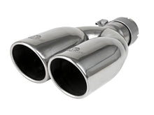 Load image into Gallery viewer, aFe aFe Rebel Series 2.5in 409 SS Axle-Back Exhaust Polished 07-18 Jeep Wrangler (JK) V6-3.6L/3.8L