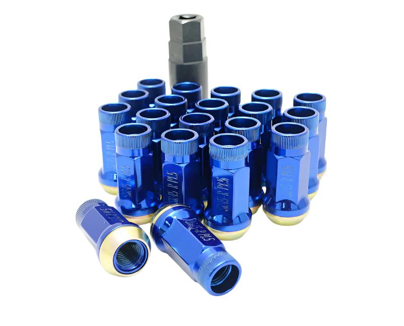 WHM32935U-Wheel Mate Muteki SR45R Lug Nut Kit 12x1.25 - Blue-Lug Nuts-Wheel Mate