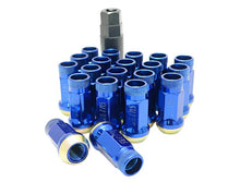 Load image into Gallery viewer, WHM32935U-Wheel Mate Muteki SR45R Lug Nut Kit 12x1.25 - Blue-Lug Nuts-Wheel Mate