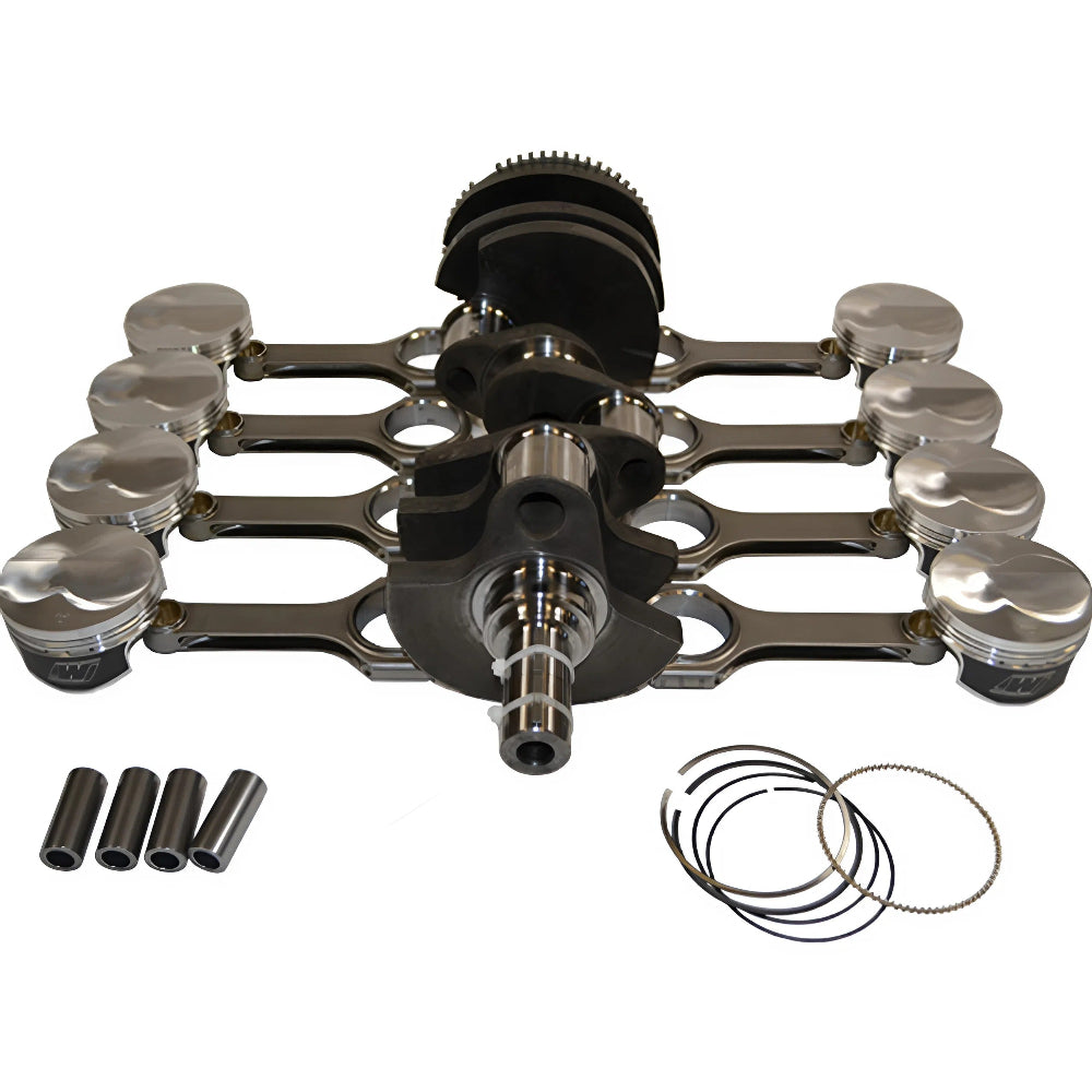 Eagle 4140 forged steel 4.000" stroke crankshaft with 350 mains