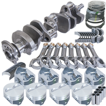 Load image into Gallery viewer, Eagle Chevy 350 2Pc 3.750in Crank 5.700in I-Beam Rod -5cc Flat Top 4.030in Pistons Balanced Assembly Eagle EAGB15455E030