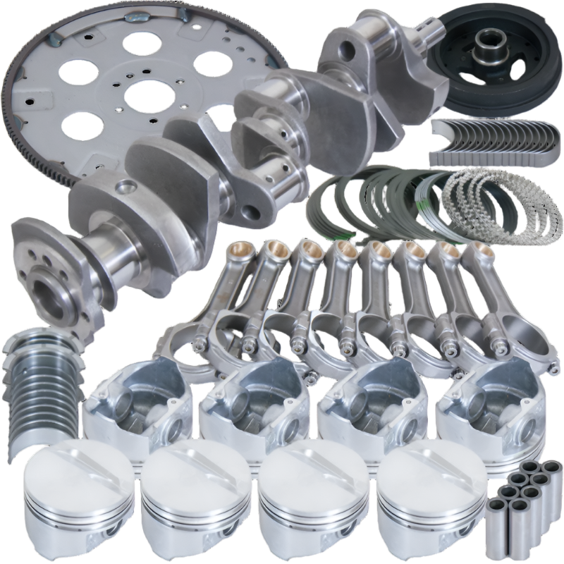 Eagle Chevrolet Small Block 5140 Steel I-Beam Balanced Rotating Assembly Kit - Eagle B13005E030