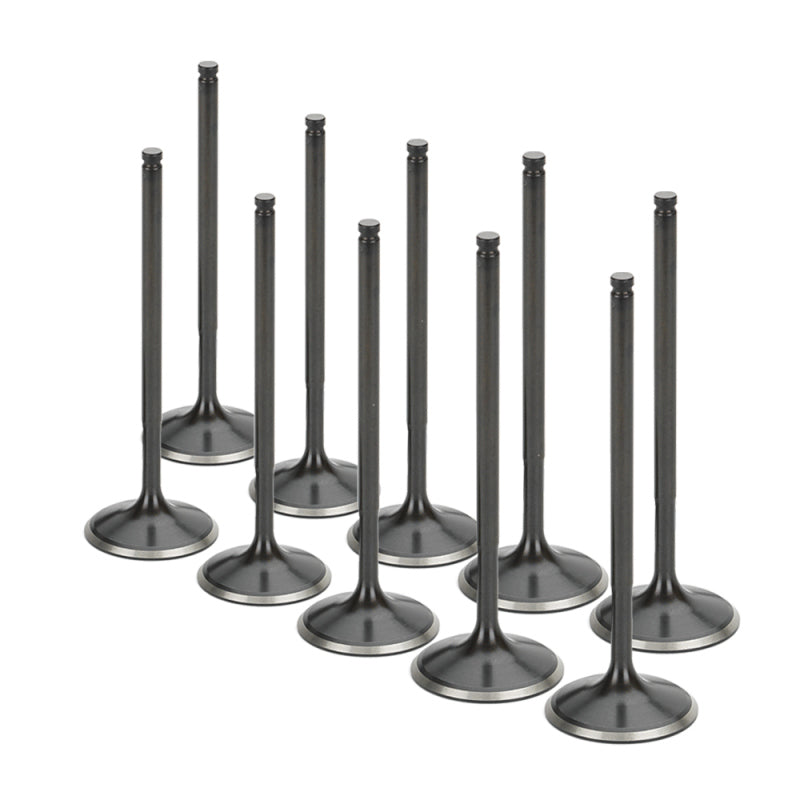 SPTVWIVN-1034-10-Supertech VW 2.0L 16V 32x6.95x95.5mm Dish Black Nitrided Intake Valve - Set of 10-Valves-Supertech