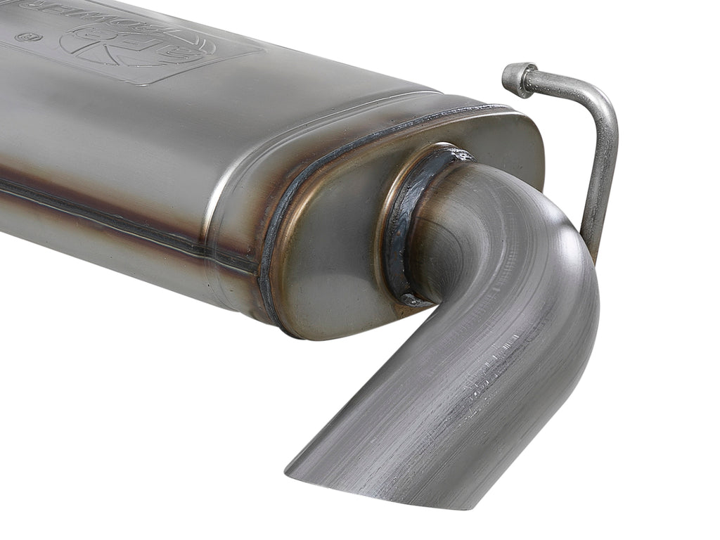 aFe aFe MACH Force-Xp Hi-Tuck 3in 409 SS 18-20 Jeep Wrangler JL 2.0/3.6 Axle-Back Exhaust