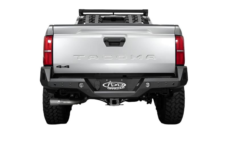 ADDR670081280103-Addictive Desert Designs 2024 Toyota Tacoma Stealth Rear Bumper-Bumpers - Steel-Addictive Desert Designs