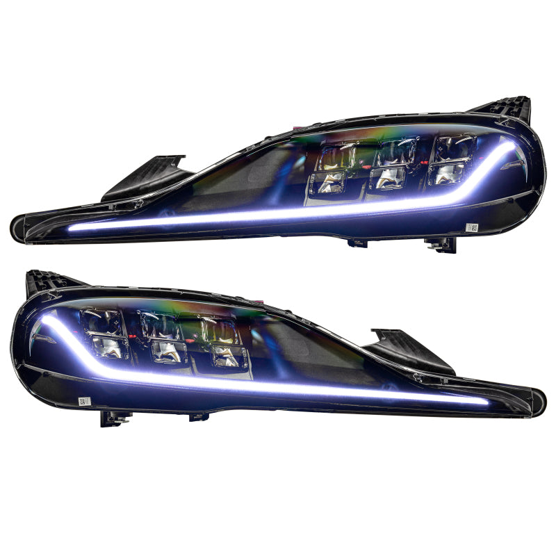 ORL1400-334-Oracle 20-21 Toyota Supra GR RGB+A Headlight DRL Upgrade Kit - ColorSHIFT w/o Cntrl SEE WARRANTY-Headlights-ORACLE Lighting