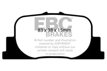 Load image into Gallery viewer, EBC 00-01 Lexus ES300 3.0 Ultimax2 Rear Brake Pads - Black Ops Auto Works