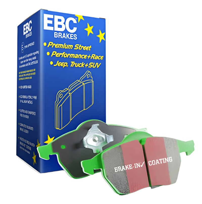 EBC 00-02 Acura MDX 3.5 Greenstuff Rear Brake Pads - Black Ops Auto Works