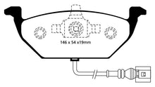Load image into Gallery viewer, EBC 00-05 Volkswagen Beetle 2.0 Yellowstuff Front Brake Pads - Black Ops Auto Works