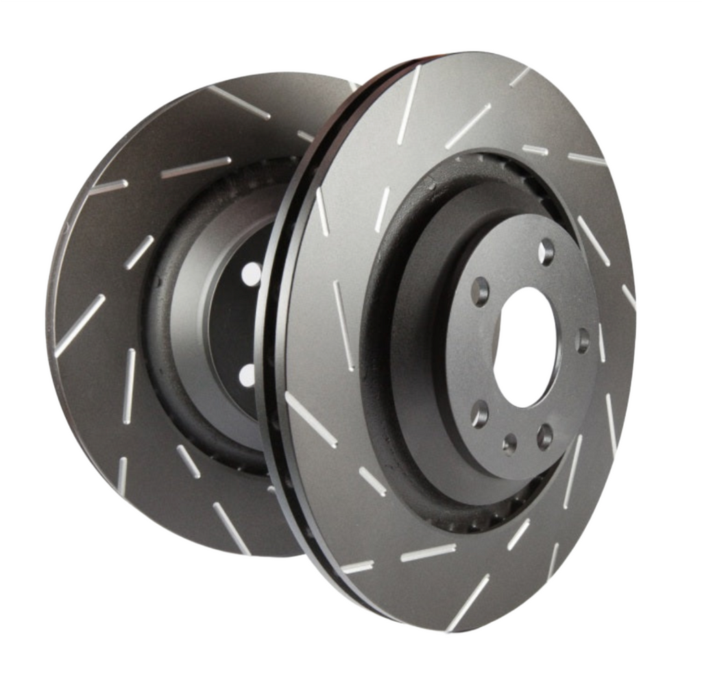 EBC 01-02 Toyota Sequoia 4.7 USR Slotted Front Rotors - Black Ops Auto Works