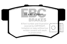 Load image into Gallery viewer, EBC 01-03 Acura CL 3.2 Greenstuff Rear Brake Pads - Black Ops Auto Works