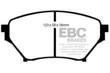 Load image into Gallery viewer, EBC 01-03 Mazda Miata MX5 1.8 (Sports Suspension) Greenstuff Front Brake Pads - Black Ops Auto Works