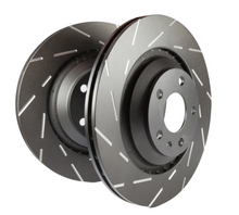 Load image into Gallery viewer, EBC 02-04 Ford Focus 2.0 SVT USR Slotted Rear Rotors - Black Ops Auto Works