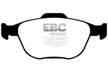 Load image into Gallery viewer, EBC 02-04 Ford Focus 2.0 SVT Yellowstuff Front Brake Pads - Black Ops Auto Works