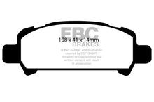 Load image into Gallery viewer, EBC 02-06 Subaru Baja 2.5 Redstuff Rear Brake Pads - Black Ops Auto Works