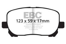 Load image into Gallery viewer, EBC 02-08 Pontiac Vibe 1.8 Greenstuff Front Brake Pads - Black Ops Auto Works