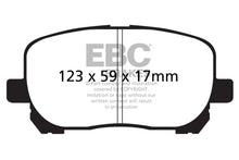 Load image into Gallery viewer, EBC 02-08 Pontiac Vibe 1.8 Redstuff Front Brake Pads - Black Ops Auto Works