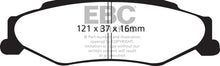 Load image into Gallery viewer, EBC 03-04 Cadillac XLR 4.6 Yellowstuff Rear Brake Pads - Black Ops Auto Works