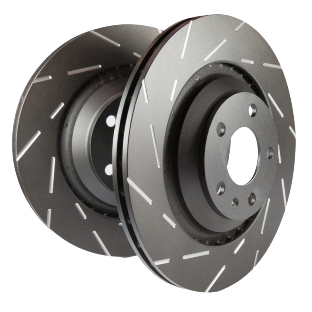 EBC 03-05 Mazda 3 2.3 USR Slotted Rear Rotors - Black Ops Auto Works