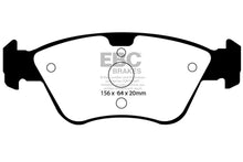 Load image into Gallery viewer, EBC 03-08 Chrysler Crossfire 3.2 Redstuff Front Brake Pads - Black Ops Auto Works