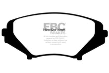 Load image into Gallery viewer, EBC 03-12 Mazda RX8 1.3 Rotary (Standard Suspension) Bluestuff Front Brake Pads - Black Ops Auto Works