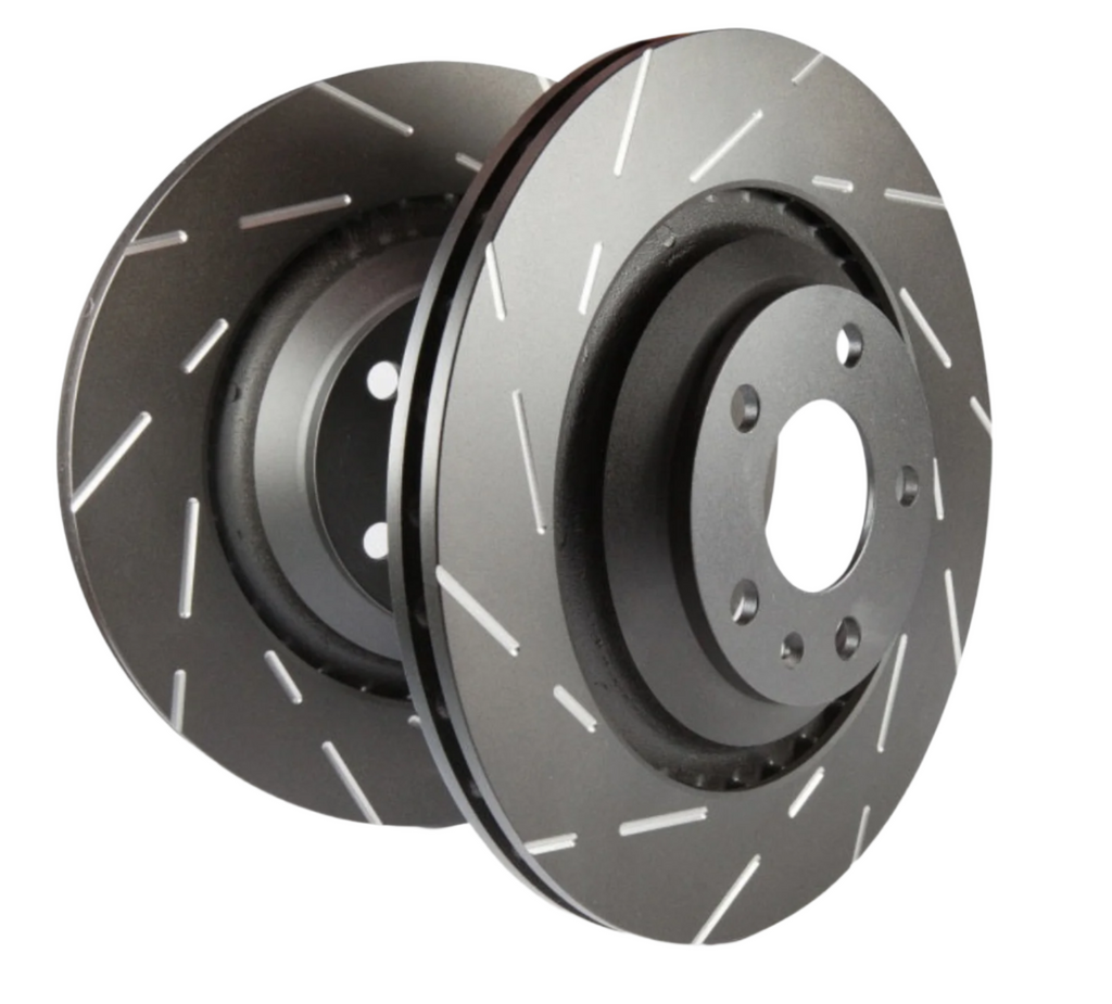 EBC 03-12 Mazda RX8 1.3 Rotary (Standard Suspension) USR Slotted Rear Rotors - Black Ops Auto Works
