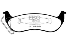 Load image into Gallery viewer, EBC 03+ Ford Crown Victoria 4.6 Redstuff Rear Brake Pads - Black Ops Auto Works