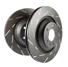 Load image into Gallery viewer, EBC 03+ Ford Crown Victoria 4.6 USR Slotted Front Rotors - Black Ops Auto Works