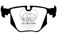 Load image into Gallery viewer, EBC 04-06 BMW X3 2.5 (E83) Greenstuff Rear Brake Pads - Black Ops Auto Works