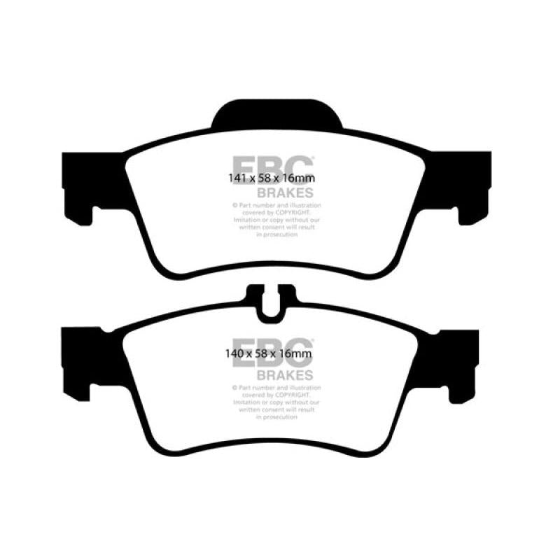 EBC 04-06 Mercedes-Benz CL500 5.0 Ultimax2 Rear Brake Pads EBC EBCUD986