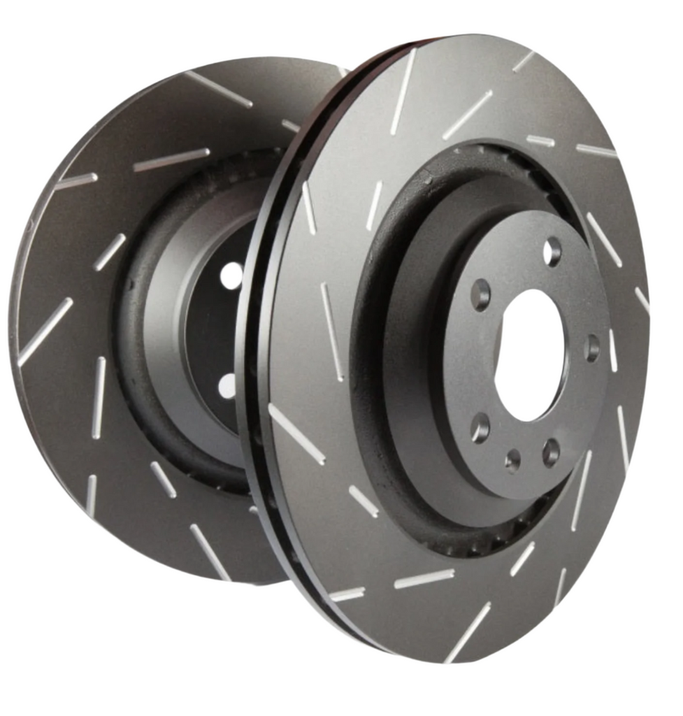 EBC 04-06 Saab 9-2X 2.0 Turbo USR Slotted Front Rotors - Black Ops Auto Works