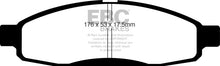 Load image into Gallery viewer, EBC 05-06 Infiniti QX56 5.6 (Bosch) Greenstuff Front Brake Pads - Black Ops Auto Works