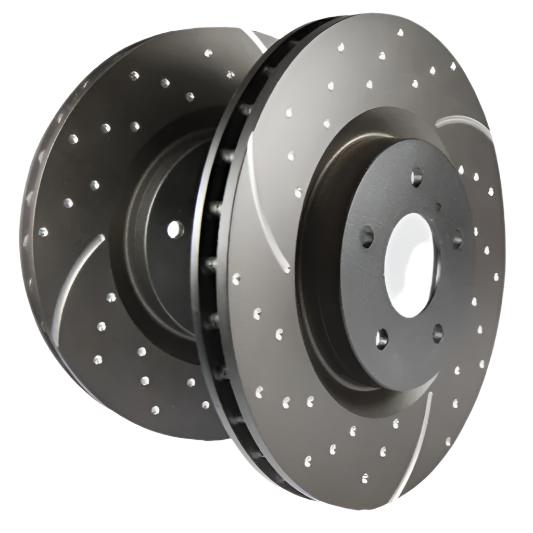 EBC 05-07 Ford F250 (inc Super Duty) 5.4 (2WD) GD Sport Rear Rotors - Black Ops Auto Works