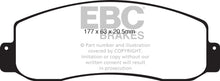 Load image into Gallery viewer, EBC 05-07 Ford F250 (inc Super Duty) 5.4 (2WD) Greenstuff Front Brake Pads - Black Ops Auto Works